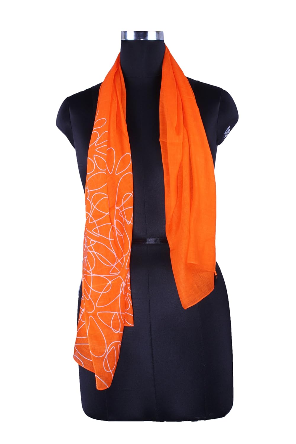 selfiwear sw-1884 orange scarf/stole