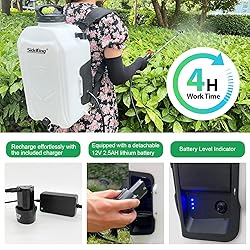 SideKing Battery Powered Backpack Sprayer 4