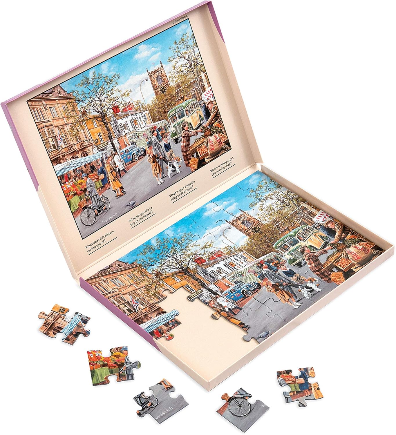 Relish 35 Piece Autumn Market Dementia Jigsaws Puzzle Dementia