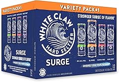 White Claw Seltzer Works Surge Hard Seltzer Variety 1 12Pk Cans, 12 Fz
