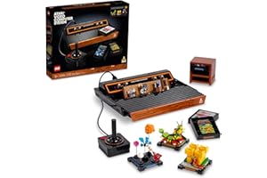 LEGO Icons Atari 2600 Building Set 10306 - Retro Video Game Console and Gaming Cartridge Replicas, Featuring Minifigure and Joystick, Nostalgic 80s Gift for Gamers and Adults
