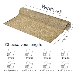 Pico Textiles 40" Wide Burlap - 15 Yard Bolt