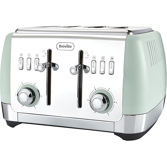 Breville Strata 4 Slice Toaster Mint Green