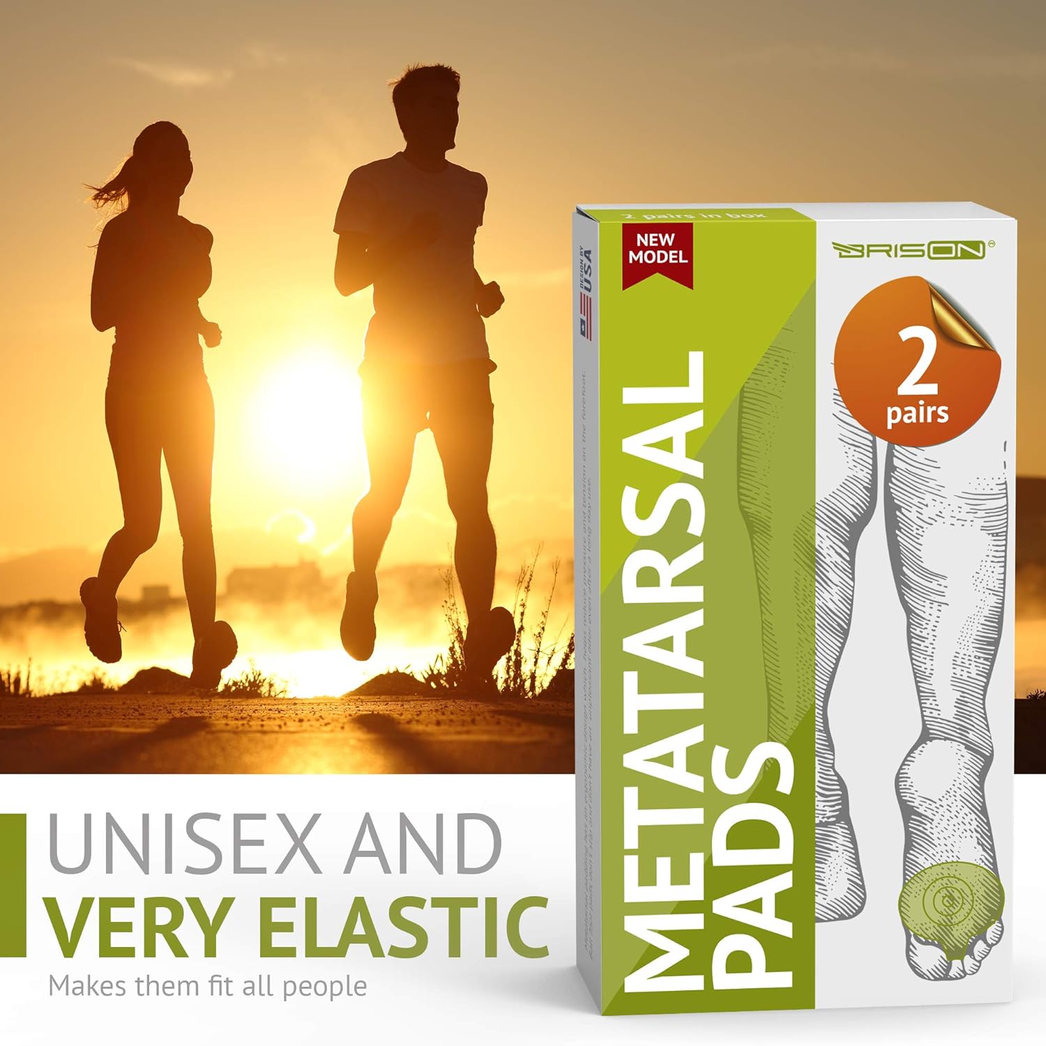 Metatarsal Pads Ball of Foot Cushions - Soft Gel Ball of Foot Pads - Mortons Neuroma Callus Metatarsal Foot Pain Relief Bunion Forefoot Cushioning Relief Women - 2 Pairs: Health & Personal Care