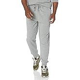 Amazon Essentials Men's Jogger Pants, Casual Relaxed Fit, Lightweight French Terry (Available in Big & Tall)