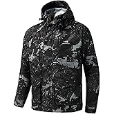 BASSDASH Walker-LW Breathable Waterproof Fishing Hunting Wading Jackets with Silent Outer Fabric for Men Women in 7 Sizes