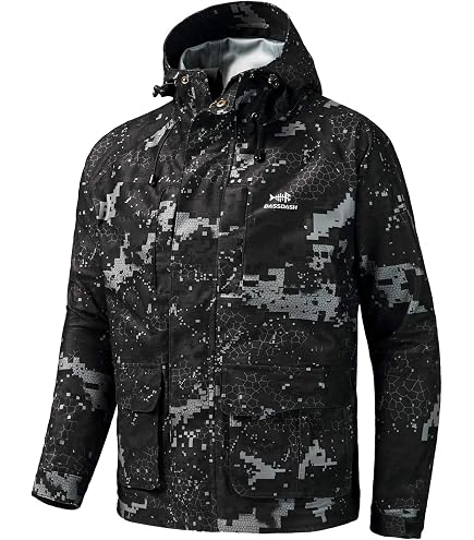HUK Veste Pursuit pour homme | Veste zippée imperméable et coupe-vent