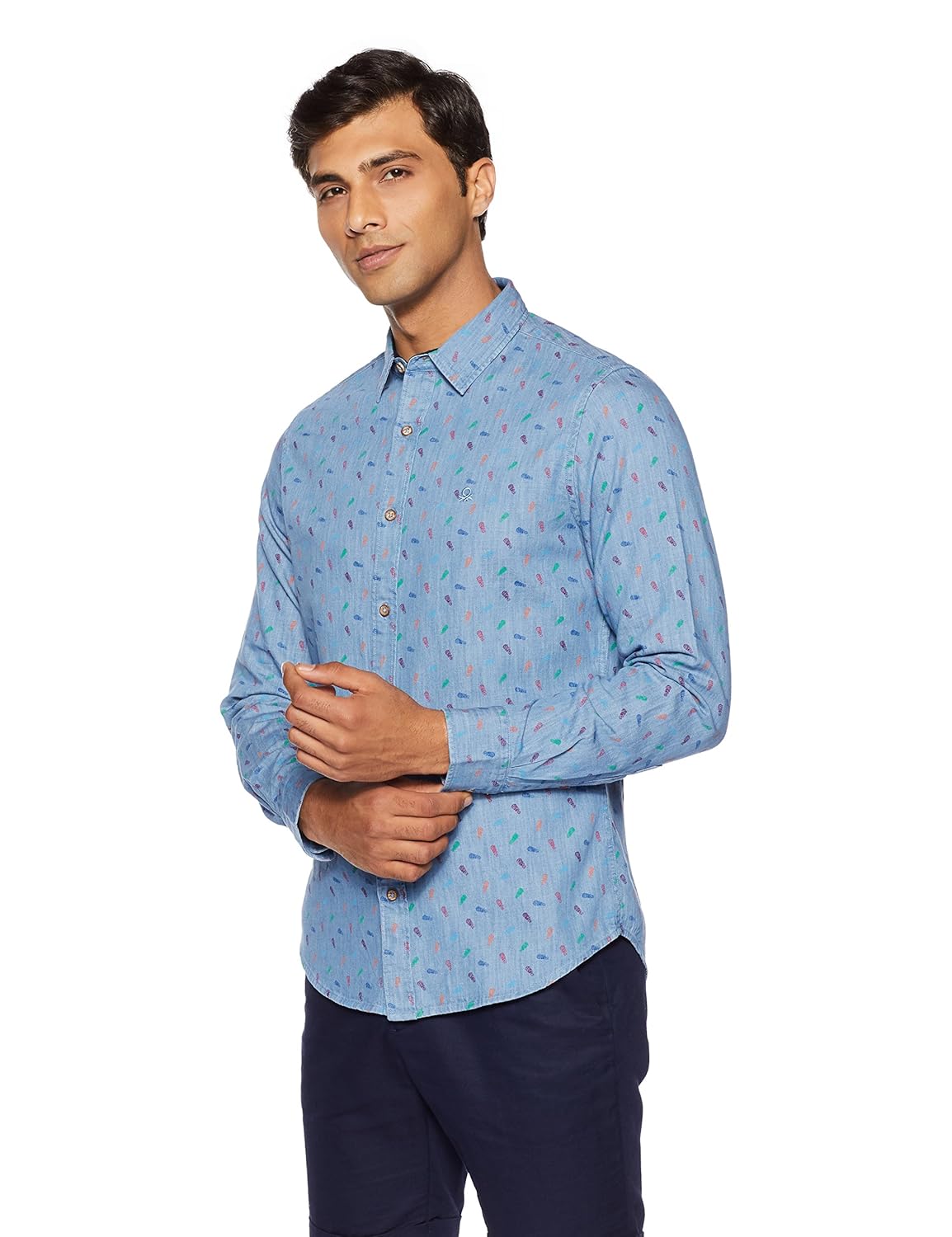 united colors of benetton men's casual shirt