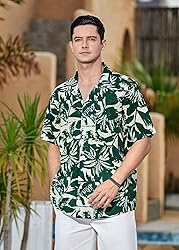 Hawaiian Shirt for Men Short Sleeve Button Down
