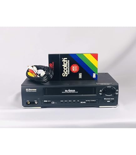 Amazon.com: Quasar 4 Head Omnivision VHS VCR Model VHQ-40 M
