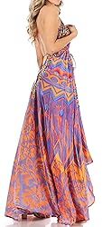 Sakkas 1817 - Lizi Womens Maxi High-Low Halter