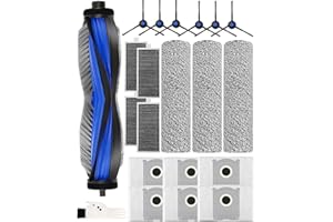 21Pcs Accessories Compatible with ECOVACS DEEBOT X8 PRO OMNI/for YEEDI S14 PLUS Robot Vacuum and Mop Replacement Parts Includ