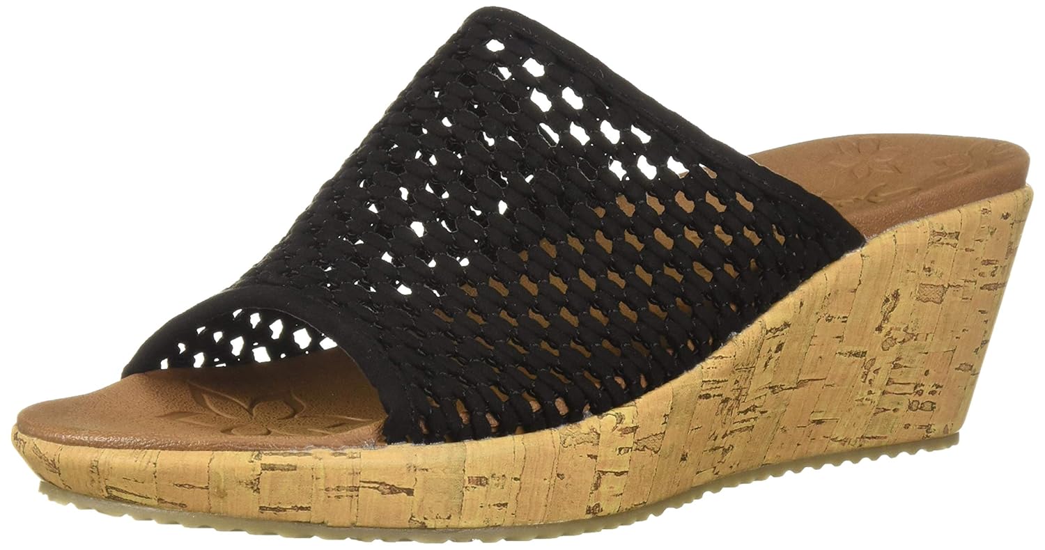 skechers delighted wedge sandal