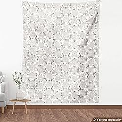 Ambesonne Abstract Fabric by The Yard, Geometric