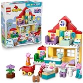 LEGO DUPLO Peppa Pig Family House 10467 | Building Toys for Girls &amp; Boys, Ages 2+, Develops Fine Motor Skills, Fun Accessories, 84 Pieces, Gift for Toddlers