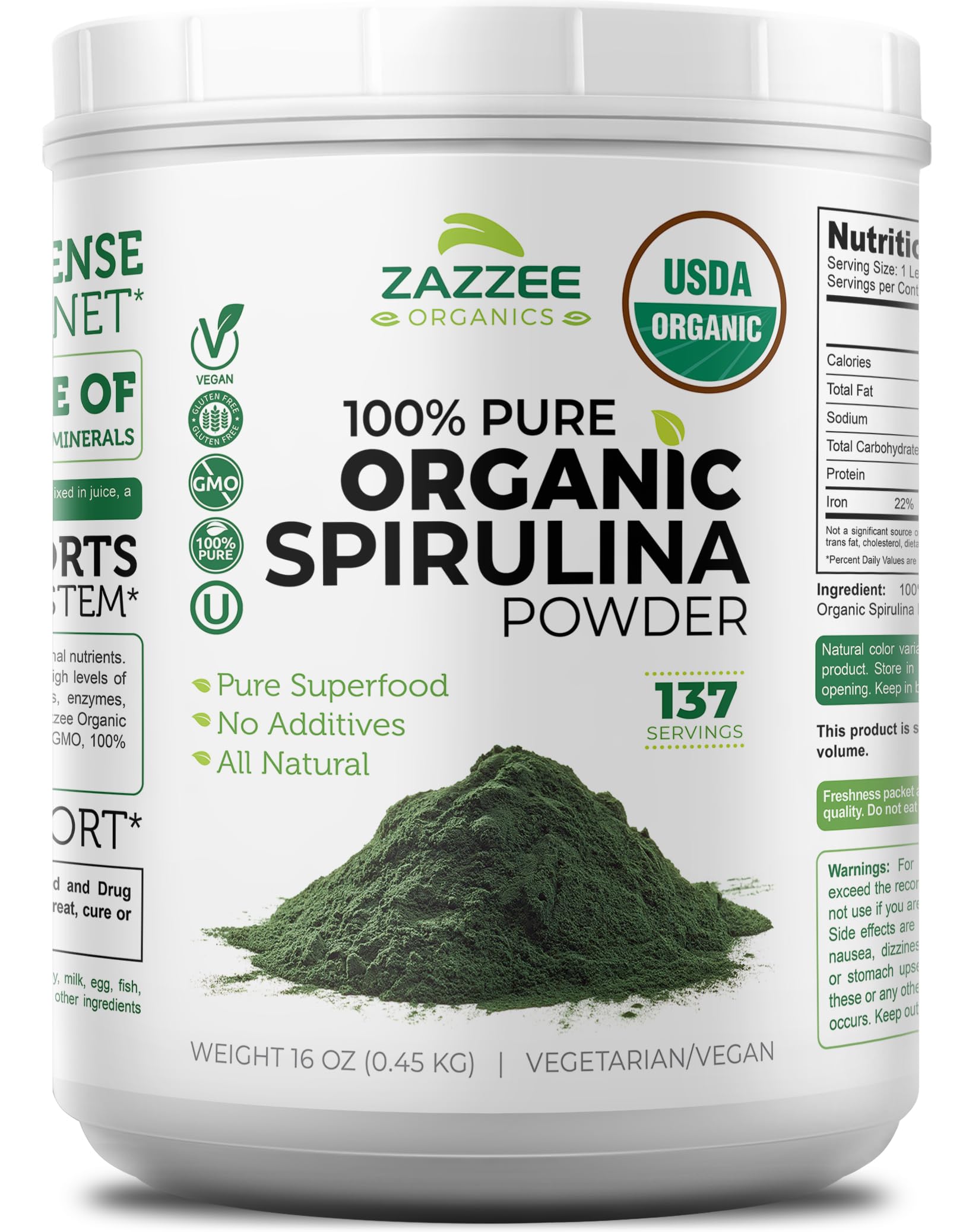 Organic Spirulina Powder