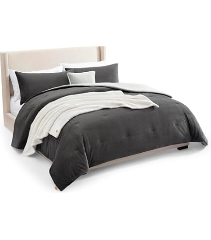 Amazon.com: UGG California King 3-Piece Plaid Comforter Set