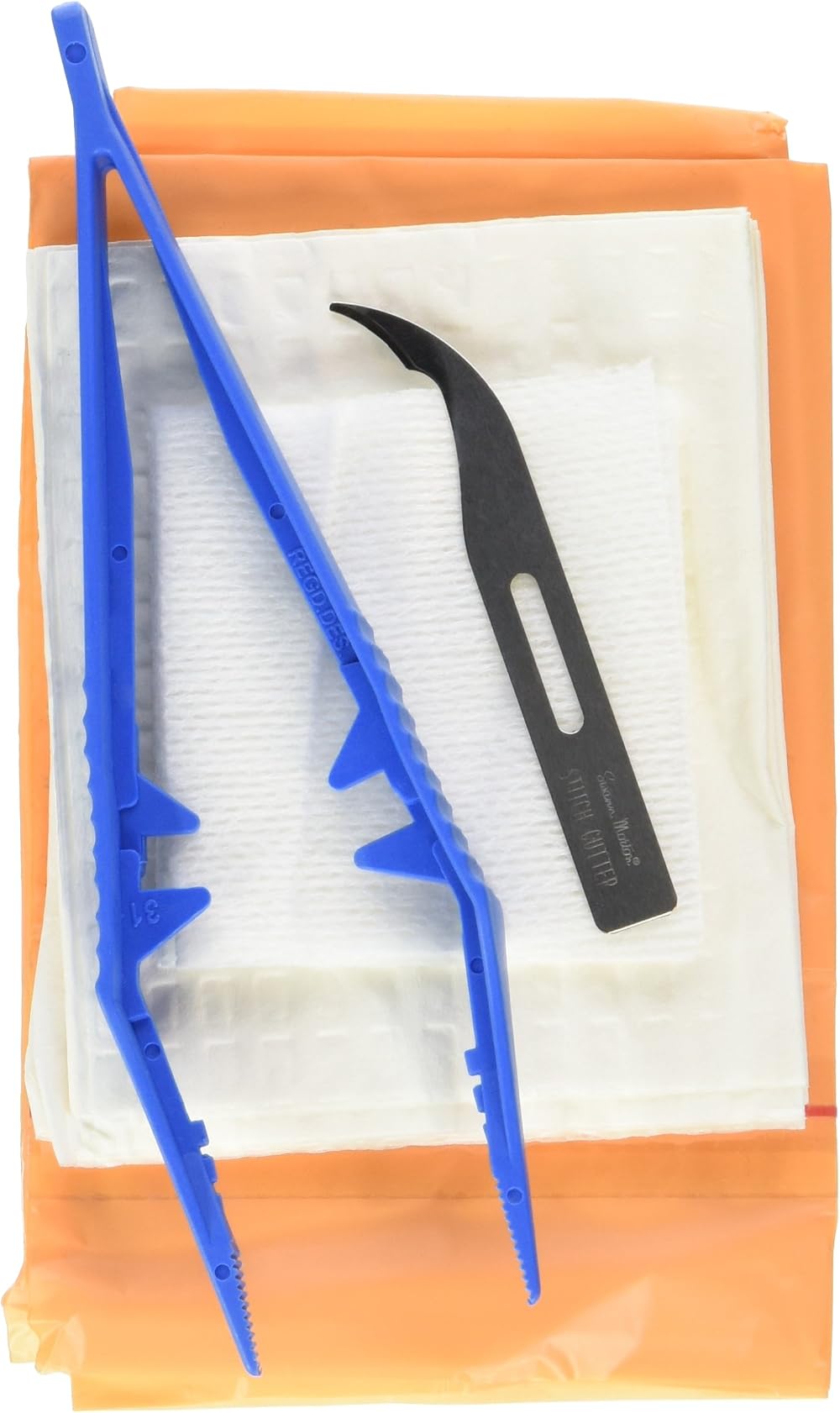 Rocialle RML100-809 Suture Removal Standard Plus Pack Orange 80 Count
