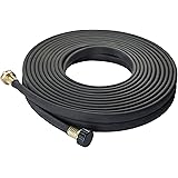 LINEX Garden Soaker hose More Water leakage Heavy Duty Metal Hose Connector Ends 1/2 inch x 50 ft