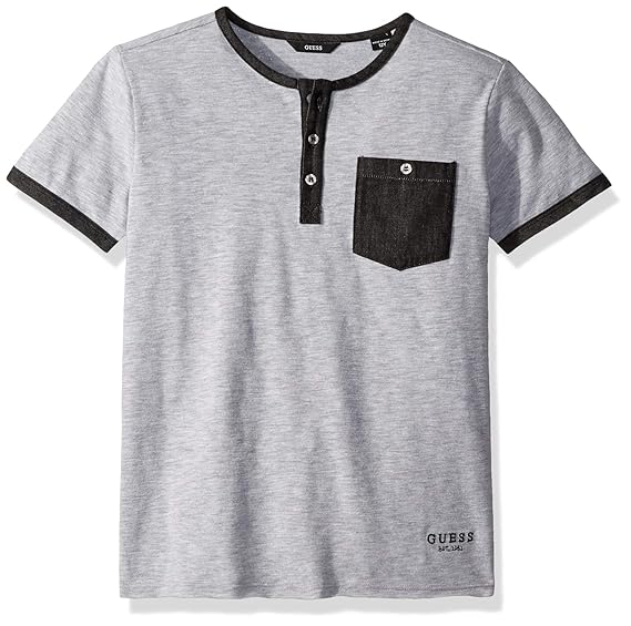 guess henley shirt