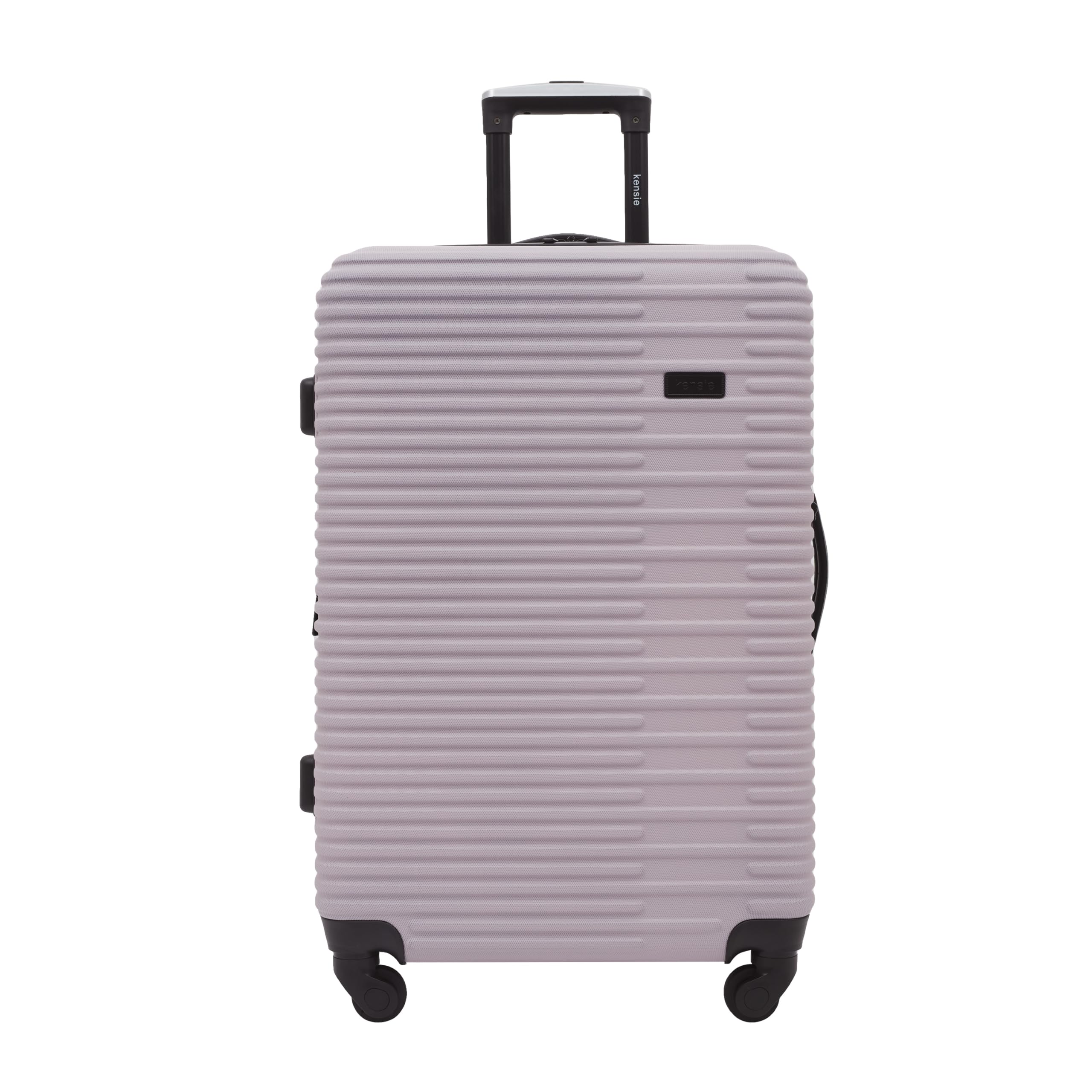 kensie Women's Hillsboro Luggage & Travel Bags, Burnished Lilac, 4 Piece Set
