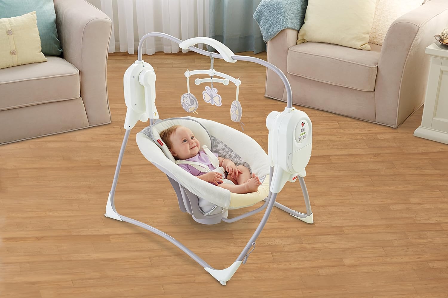 fisher price power plus swing