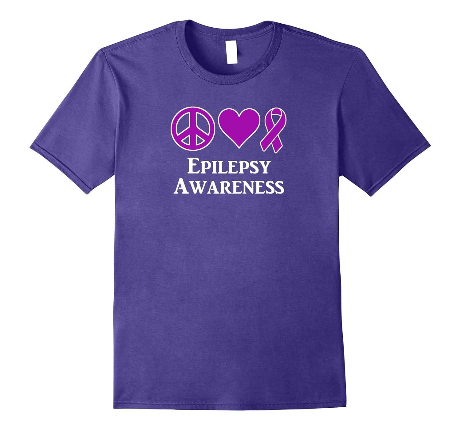 Epilepsy Awareness T-Shirt Support Awareness Tee-Rose