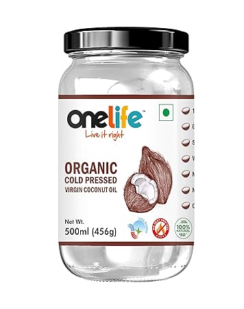 Onelife Organic Coconut Oil for Dietary Skin & Hair (500ml)