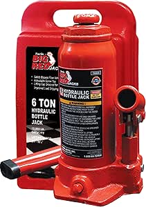 Amazon.com: Torin Big Red Hydraulic Bottle Jack with Carrying Case, 6