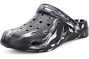 Gaatpot Men's Women's Garden Clogs with Arch Support Unisex Gardening Slip on Sandals Shower Beach Slippers Shoes Clog