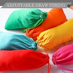 Shinylin 24 Pcs Sunglass Pouch Drawstring