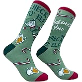 Crazy Dog Womens Christmas Socks Cute Cozy Festive Xmas Socks for The Holidays