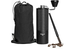 TIMEMORE Chestnut C2S Manual Coffee Grinder Capacity 25g with CNC Stainless Steel Conical Burr, Internal Adjustable Setting, Double Bearing Positioning, French Press Coffee for Hand Grinder