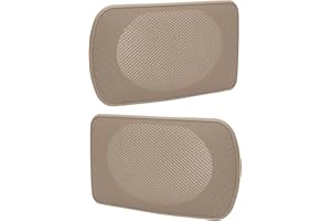 Keenso Rear Speaker Grille Cover Durable Car Speaker Guard Fit for Camry 2002-2006, Replacement OE 04007 521AA EO, Decorative
