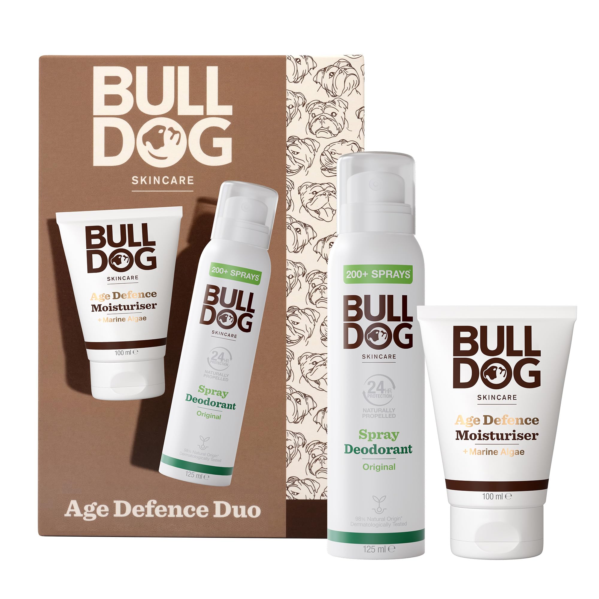Bulldog Skincare | Men's Gift Set | Age Defence Daily Duo