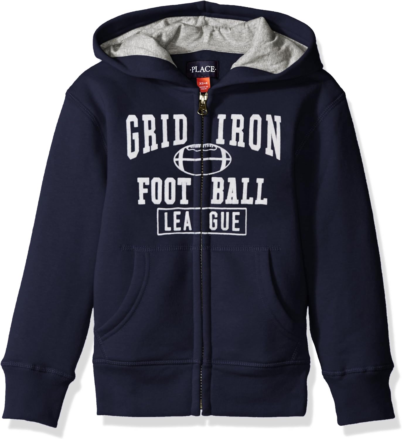 The Children's Place Boys' Little Zip Up Hoodie, Tidal