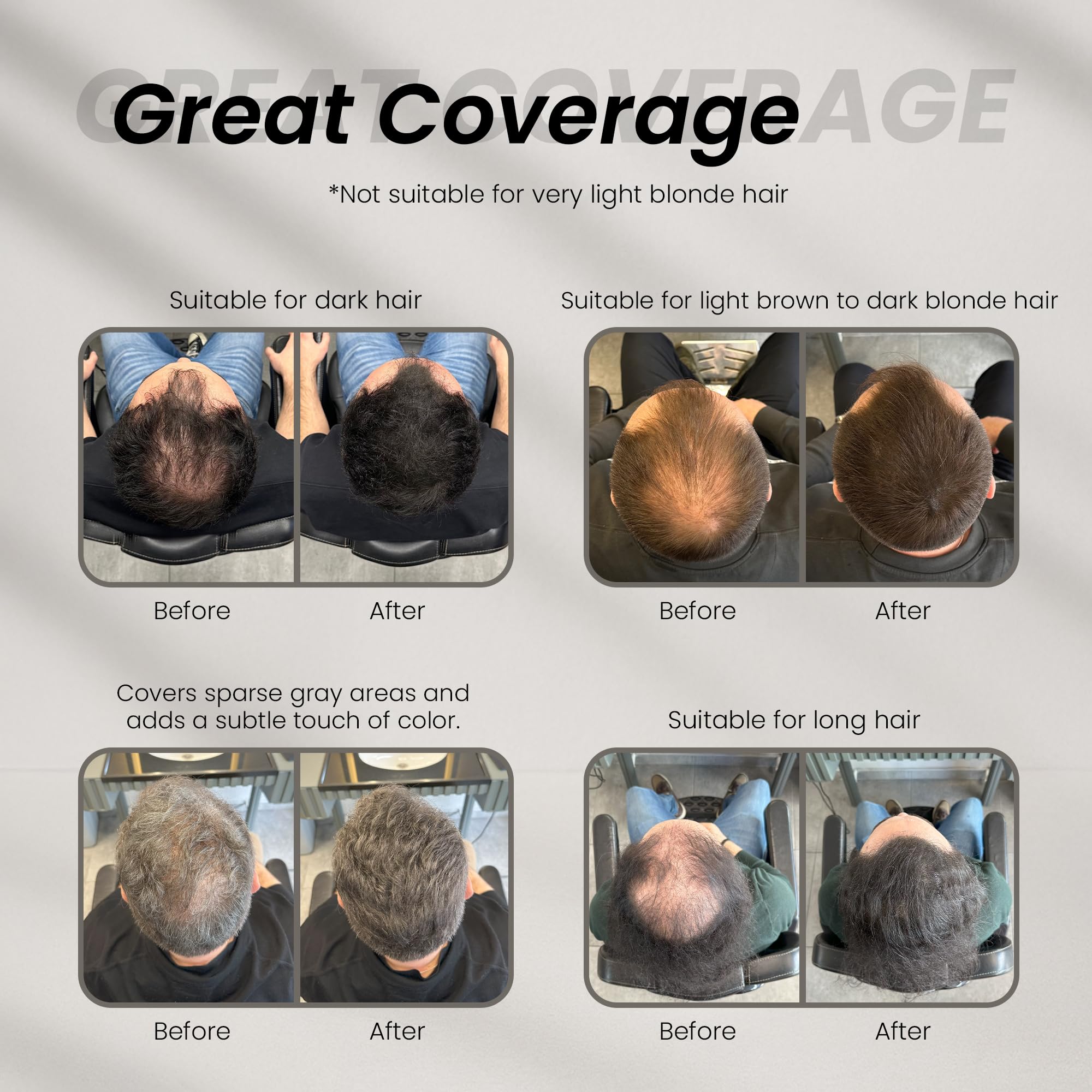 Batcı Hair Concealer & Filling Cream for Bald Spots & Thinning Hair – Waterproof, Sweat-Proof Scalp Coverage – Natural Root Touch-Up Cream for Men & Women – 30ml