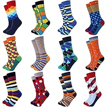 Calcetines De Vestir Caballero Colores Divertidos SET De 10 Pares Mad Socks Calcetines Vestir Divertidos | Bodega Aurrera En Línea