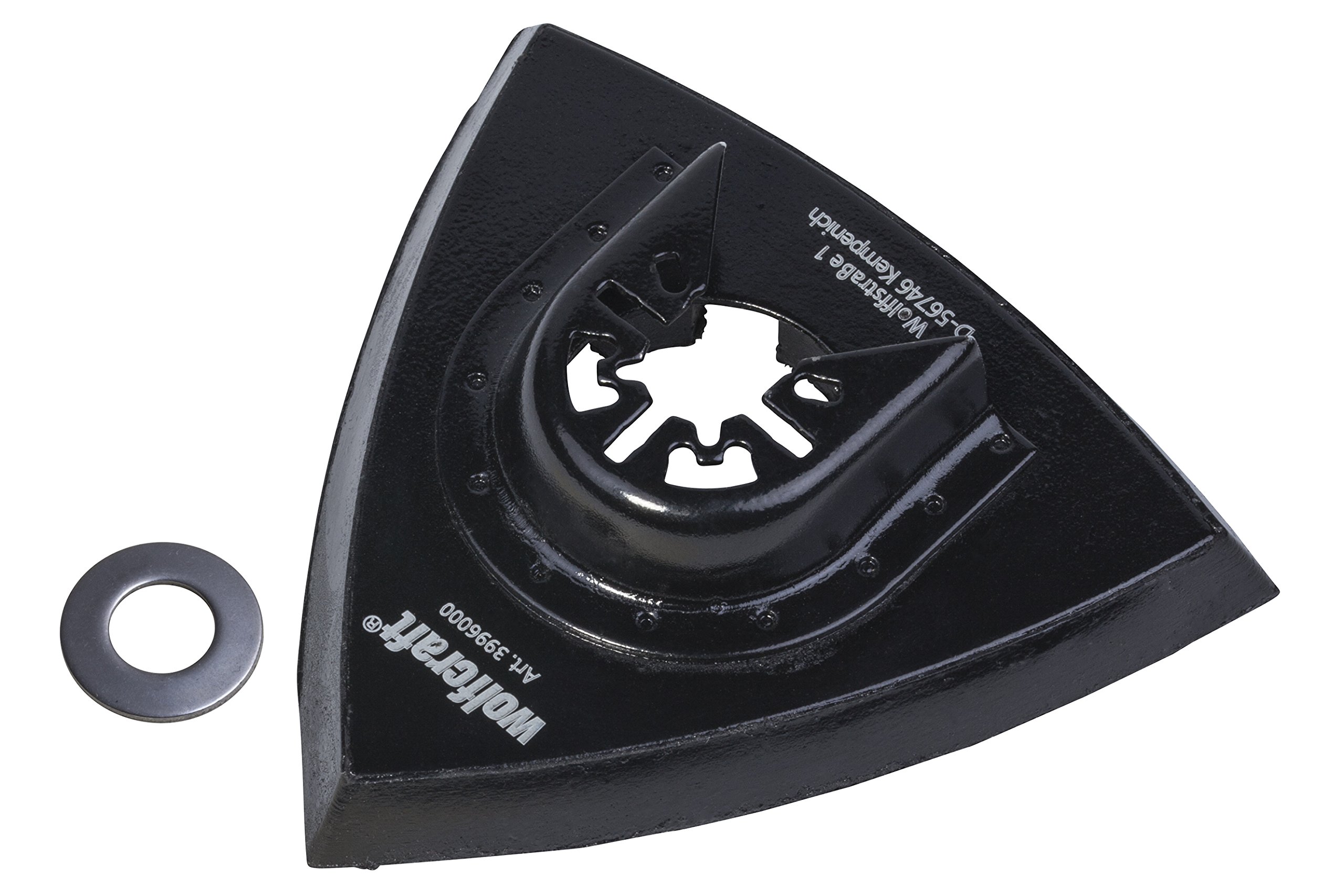 wolfcraft Adhesive Sanding Plate "PRO", Universal Receptacle I 3996000
