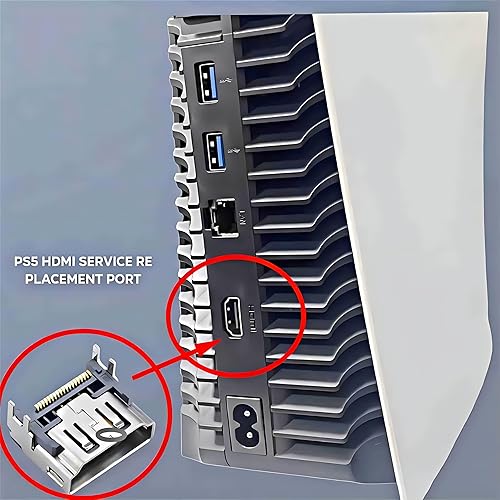 ACIDALIE PlayStation 2PCS HDMI Port Repair Kit, Compatible with