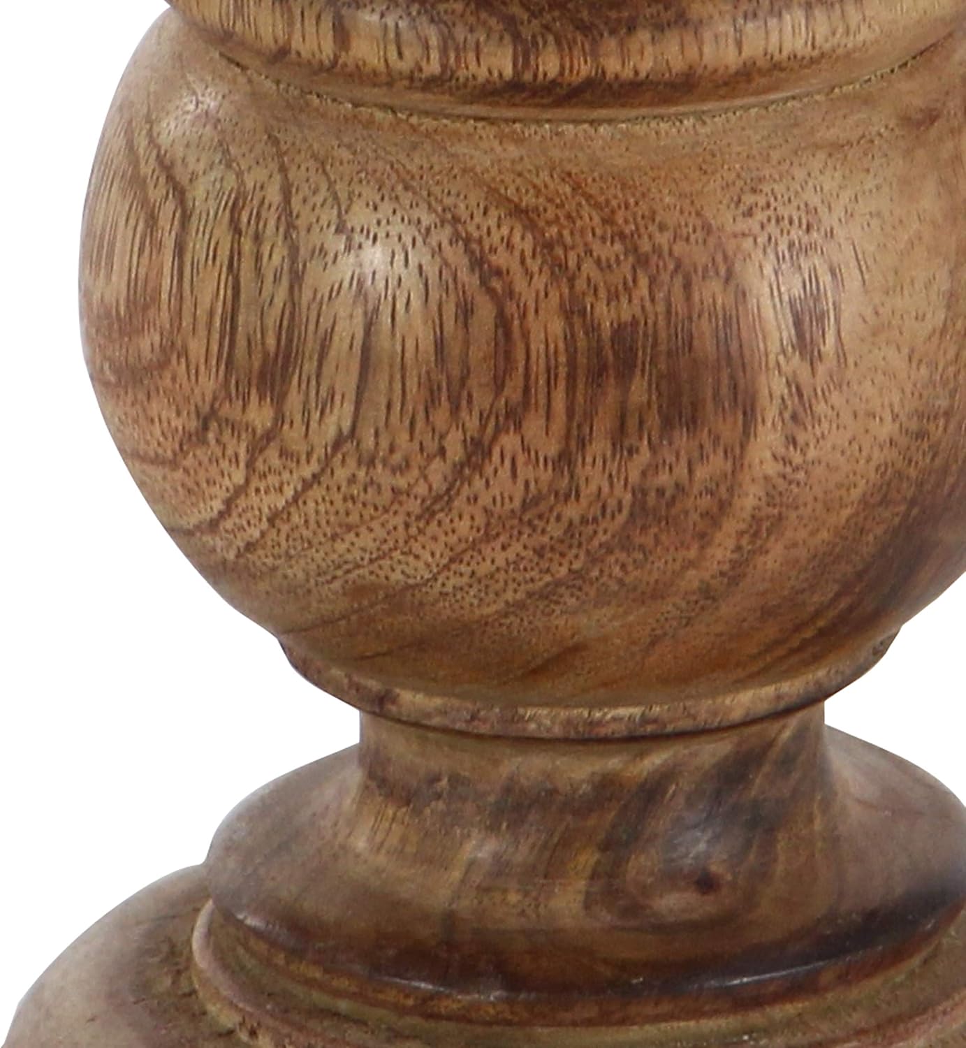 Deco 79 51536 Wood Candle Holder (Set of 3) 10", 8", 6" H: Home & Kitchen