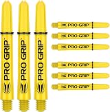 Target Darts Pro Grip Shafts Short 34mm Set of 9 2BA Yellow