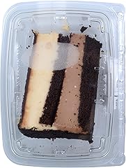 QUEEN CITY PASTRY Chocolate Peanut Butter Cheesecake Slice