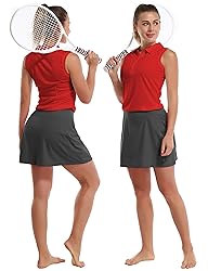 BUBBLELIME Women's UPF 50+ Golf Tennis Sleeveless