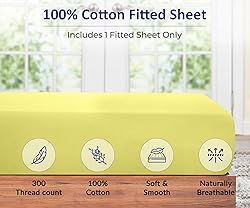 ROYALE LINENS 300 Thread Count 100% Long Staple