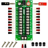 20Amp 2x10 Position Barrier Terminal Block Distribution Module for AC DC