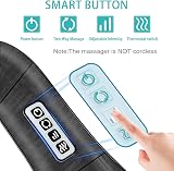 AERLANG Neck Massager Shiatsu with Heat Back Shoulder Pain Relief view 2