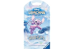 Ravensburger Disney Lorcana TCG: Winterspell Assorted Single Booster Pack (12 Cards) - Collectible Trading Cards - Ideal for 