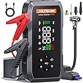 Car Battery Jump Starter with Air Compressor, 4500A Powerful Battery Jumper Starter Portable with 150PSI Auto-Pause Pump, 12V Jump Box for Car Battery with 10-Safety Protection(9L Gas/8L Diesel)