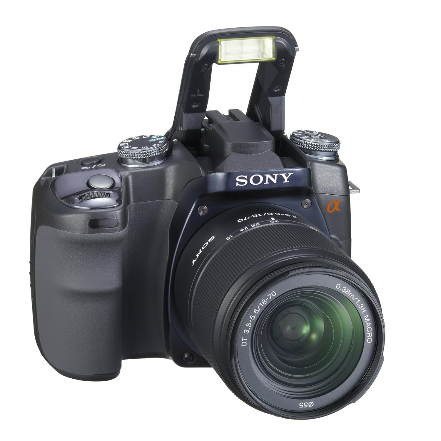 Amazon.com : Sony Alpha A100K 10.2MP Digital SLR Camera Kit with 18-70mm  f3.5-5.6 Lens : Camera & Photo